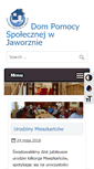 Mobile Screenshot of dps.jaworzno.pl