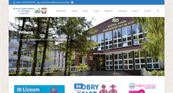 Desktop Screenshot of lo3.jaworzno.edu.pl