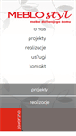 Mobile Screenshot of meblostyl.jaworzno.pl