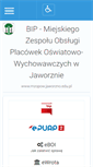 Mobile Screenshot of mzopow.bip.jaworzno.pl